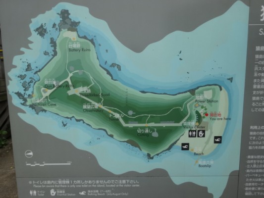 猿島の地図